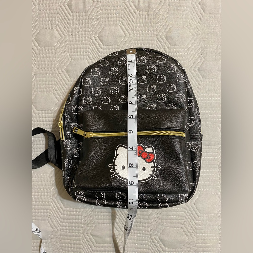 Hello Kitty Black Small Backpack NWT - Picture 7 of 9